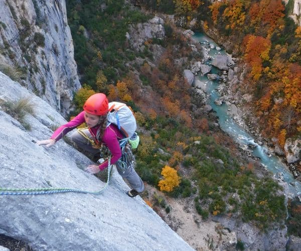 Séance d'escalade d'initiation à la demi-journée