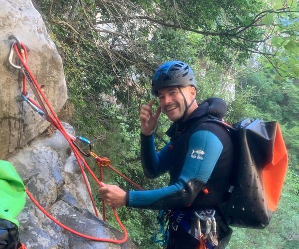 Clément - moniteur de canyoning